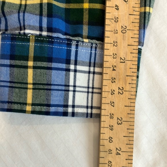 Men’s size large Arrow Plaid Button-Up Shirt cotton blend - Picture 14 of 14